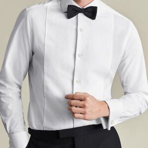 Charles Tyrwhitt White Tux Shirt Formal